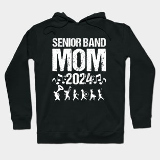 Senior Band Mom 2024 Marching Band Class Of 2024 Drum Hoodie